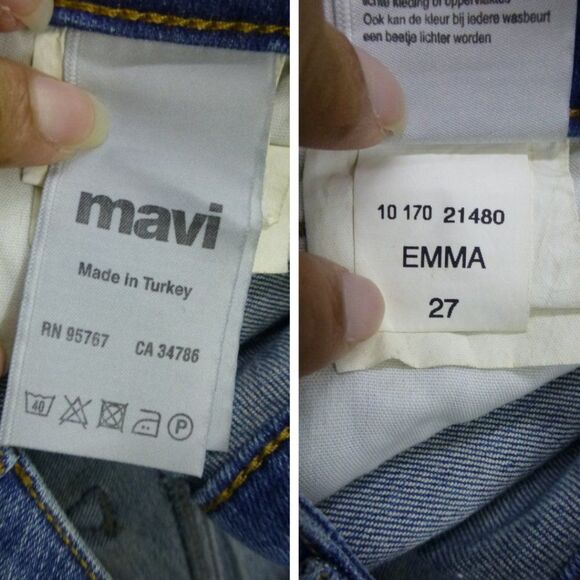 NWT Mavi Emma Slim Boyfriend Jeans (Sample Piece) - Picture 4 of 6